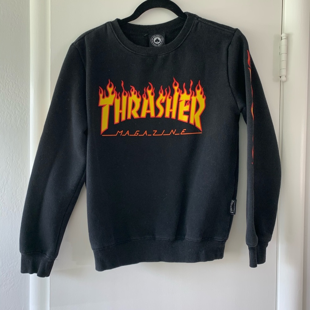 Thrasher sweat shirt size m